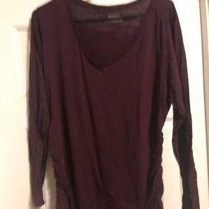 Long sleeve maternity tunic